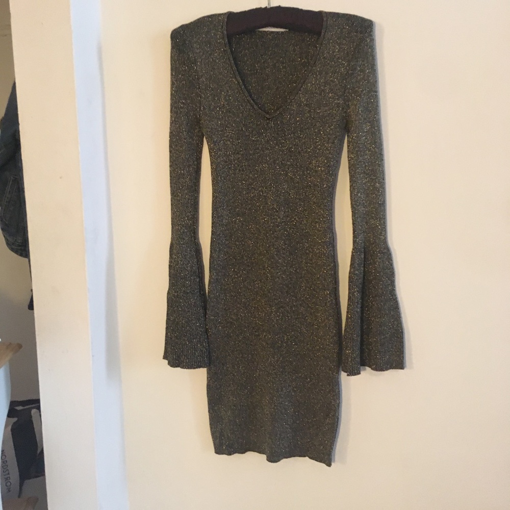 Cocktail/Party dress BCBG Generation...black/gold